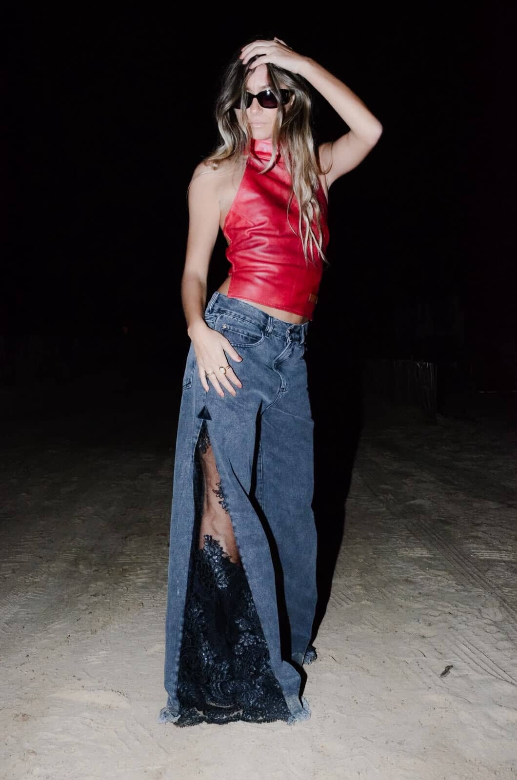 Jean Mix Pant Galón