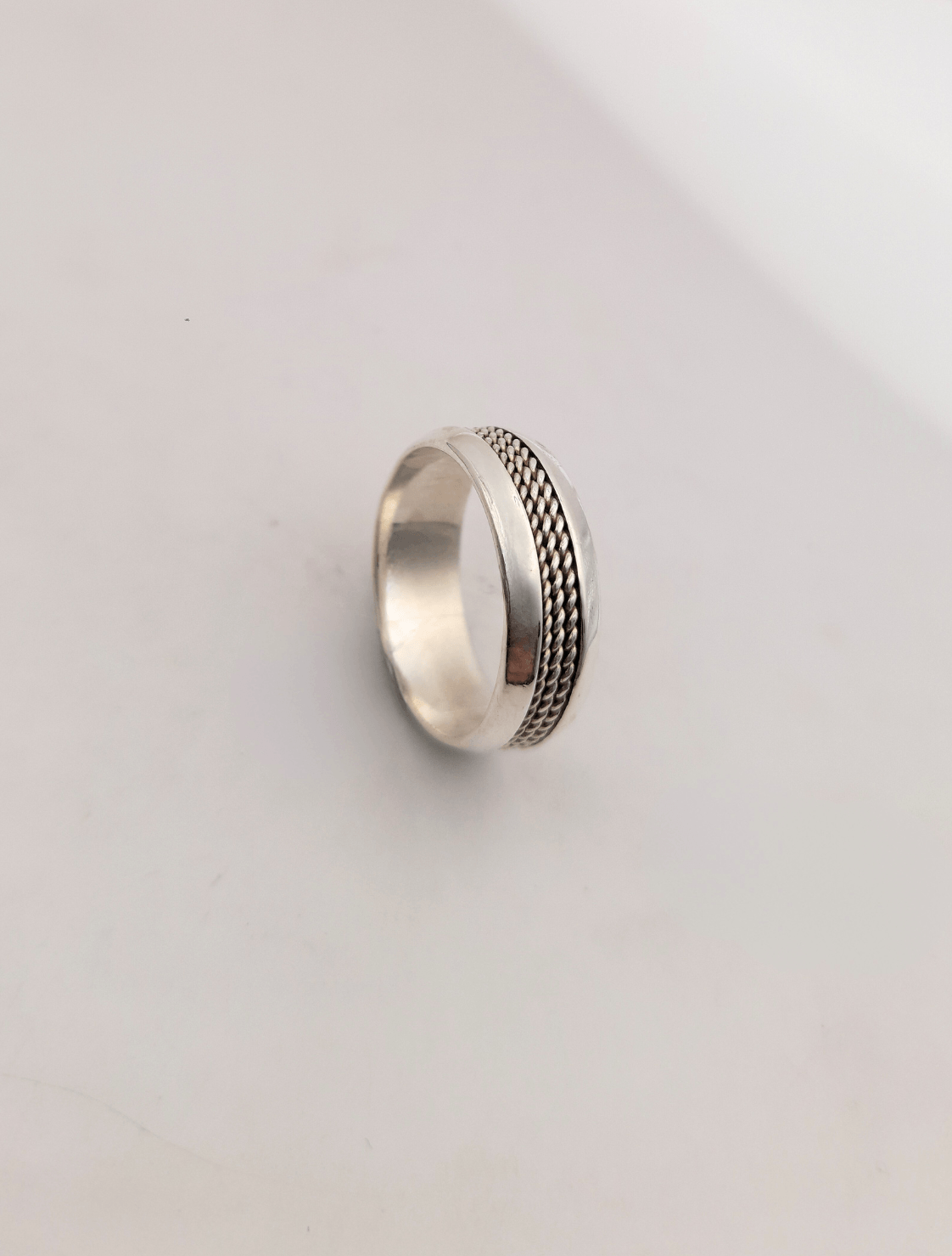 Alianzas plata 950 triple trenzado