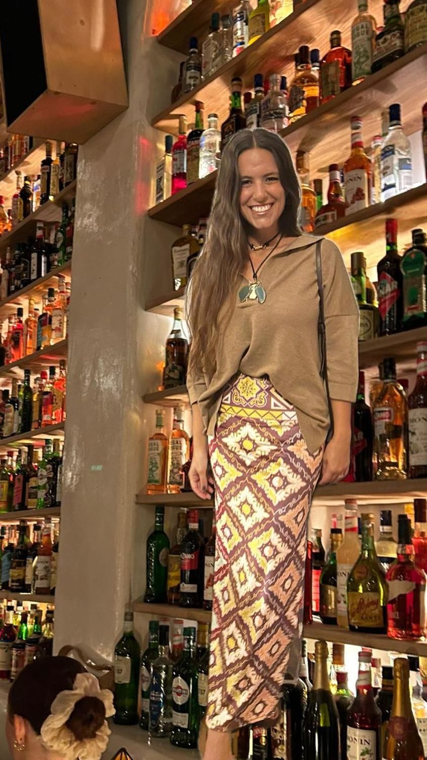 Falda Damasco