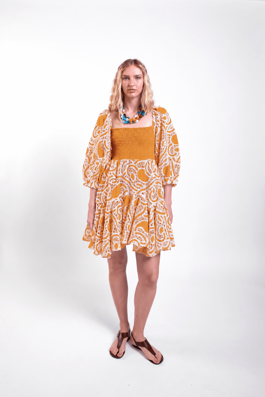 Vestido Chantilly milk