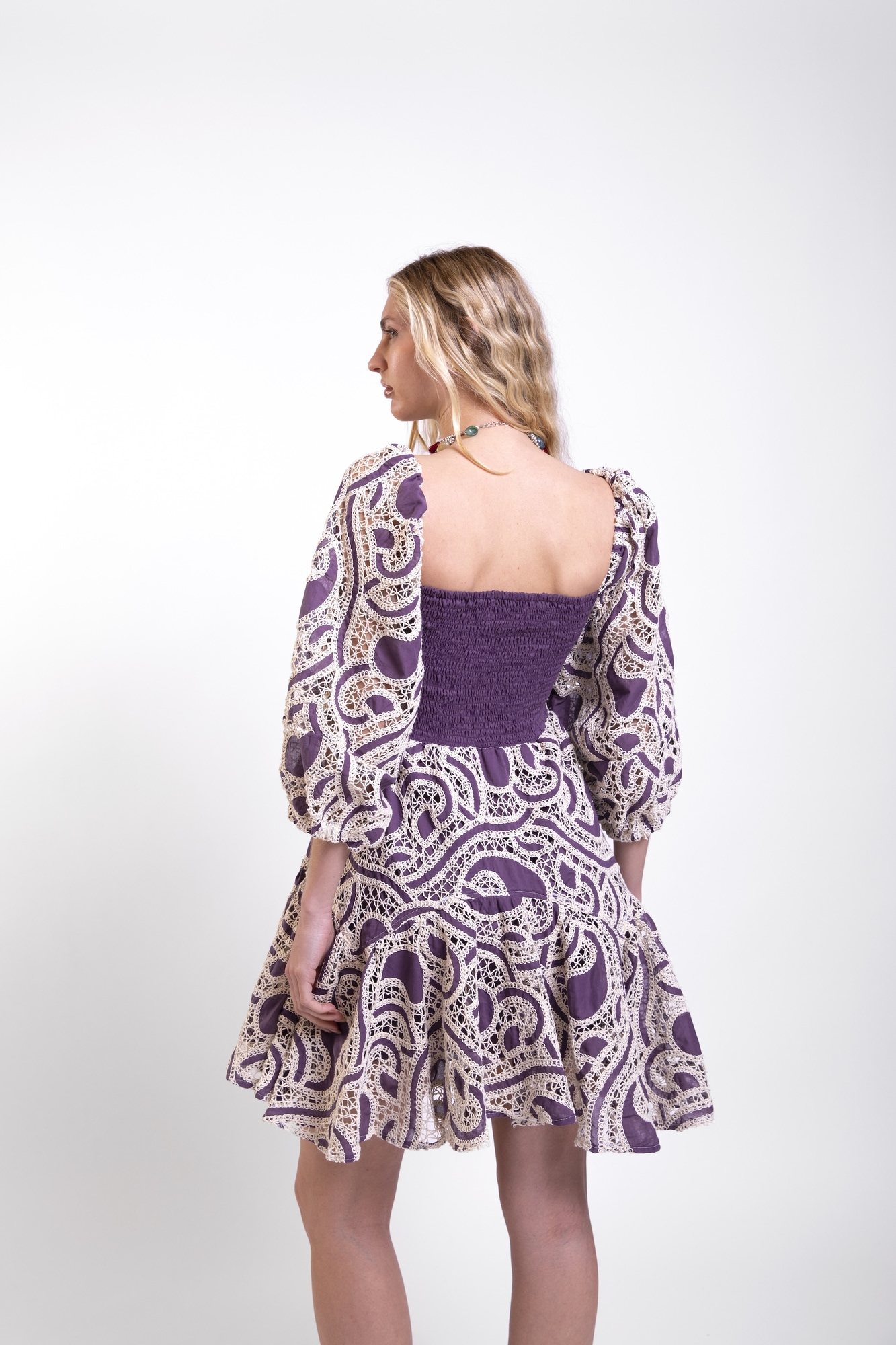 Vestido Chantilly milk