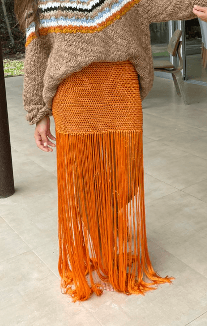 Falda Jazmin Seda