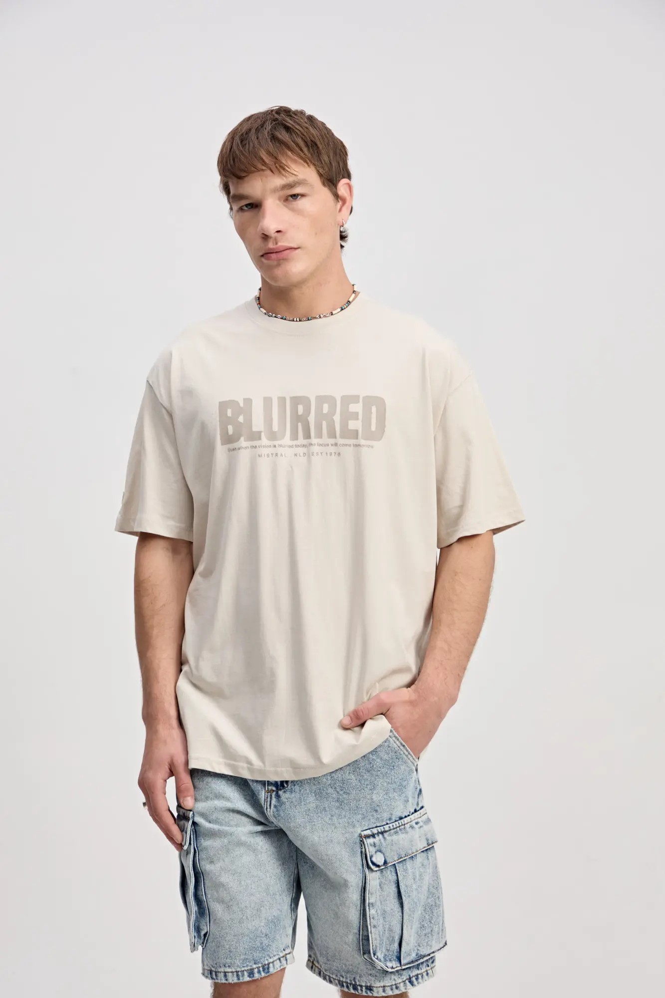 T-Shirt M/C Oversized Borrix