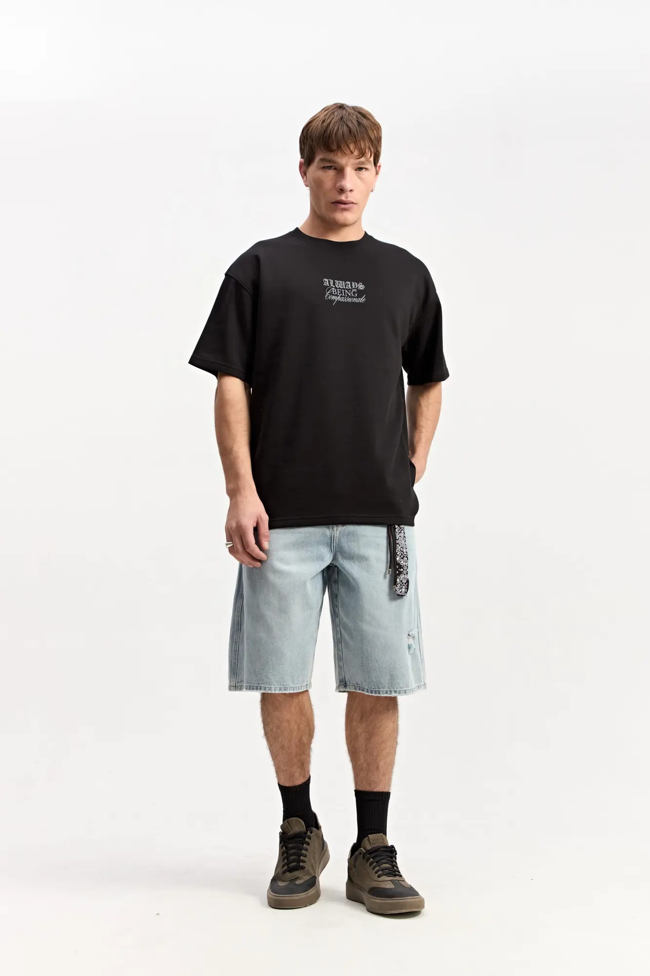 T-shirt M/C Oversixed Rune