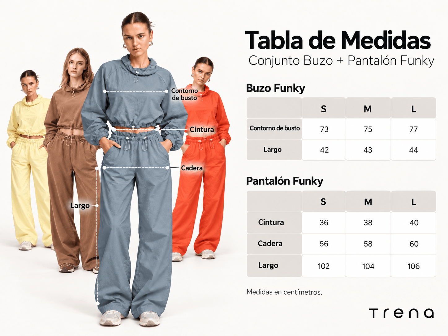 Guía de talles de