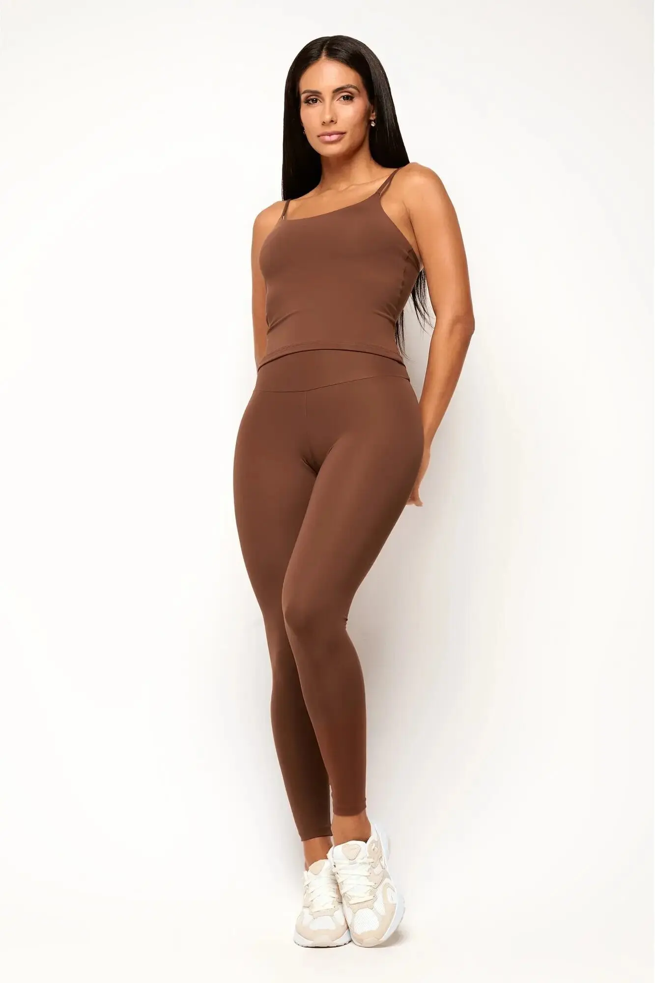 CONJUNTO MUSCULOSA Y CALZA COCOA
