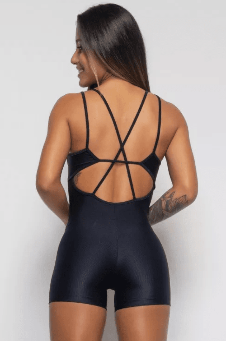 JUMPSUIT CORTO ESSENCE CON TIRAS