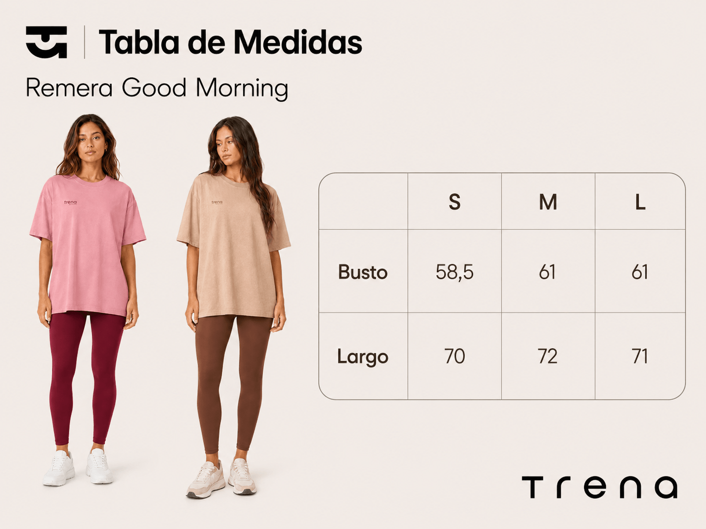 Guía de talles de