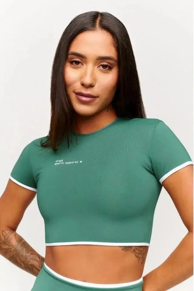 CONJUNTO CALZA Y TOP COLLEGE