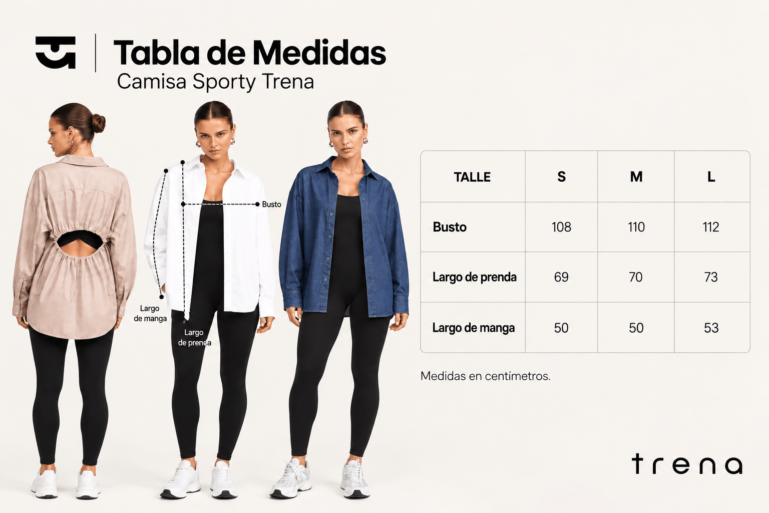 Guía de talles de