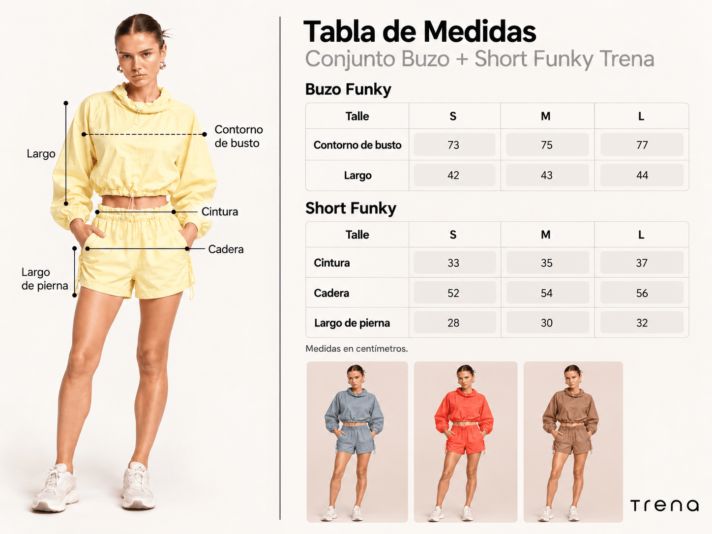 Guía de talles de