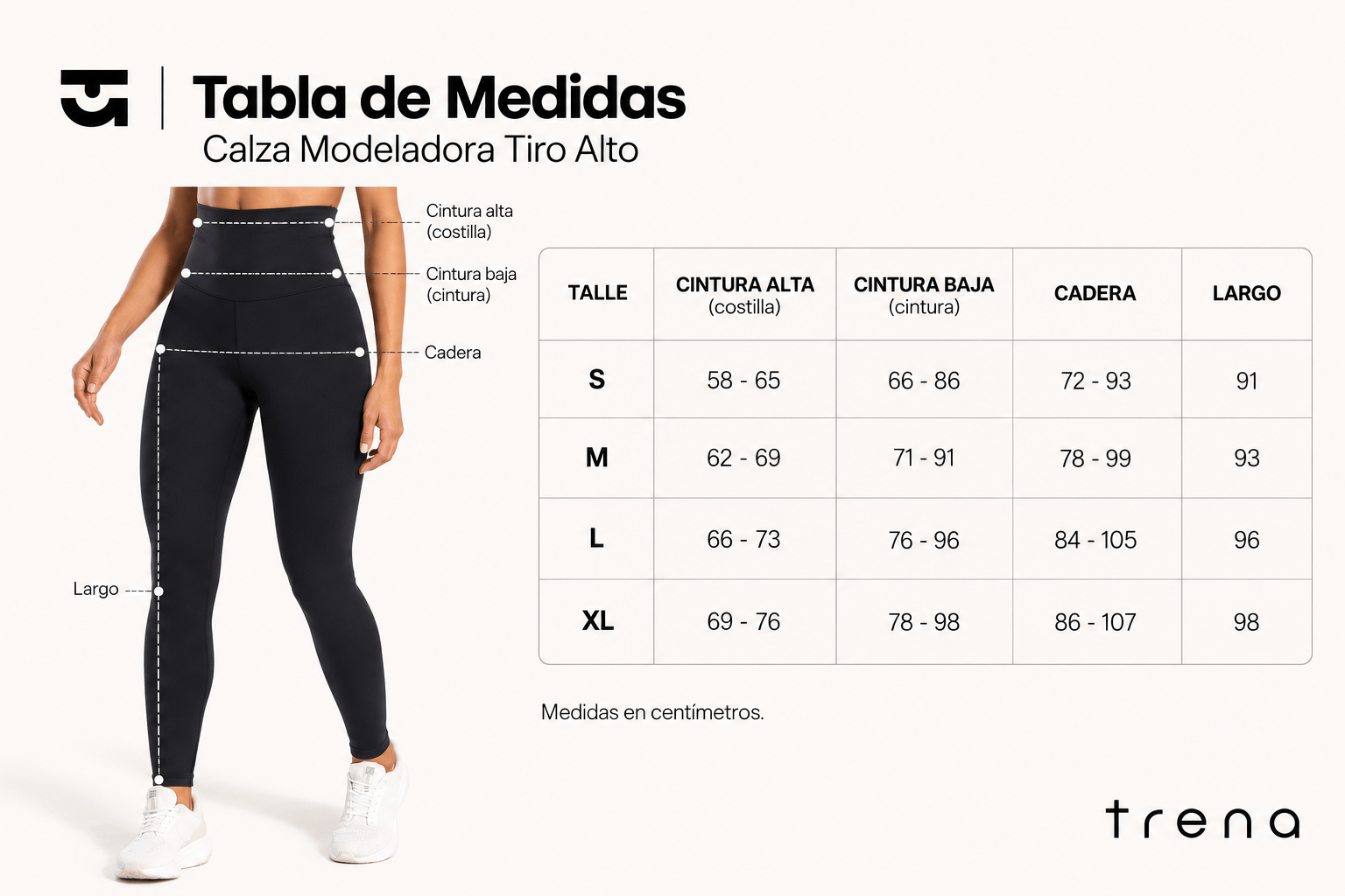Guía de talles de