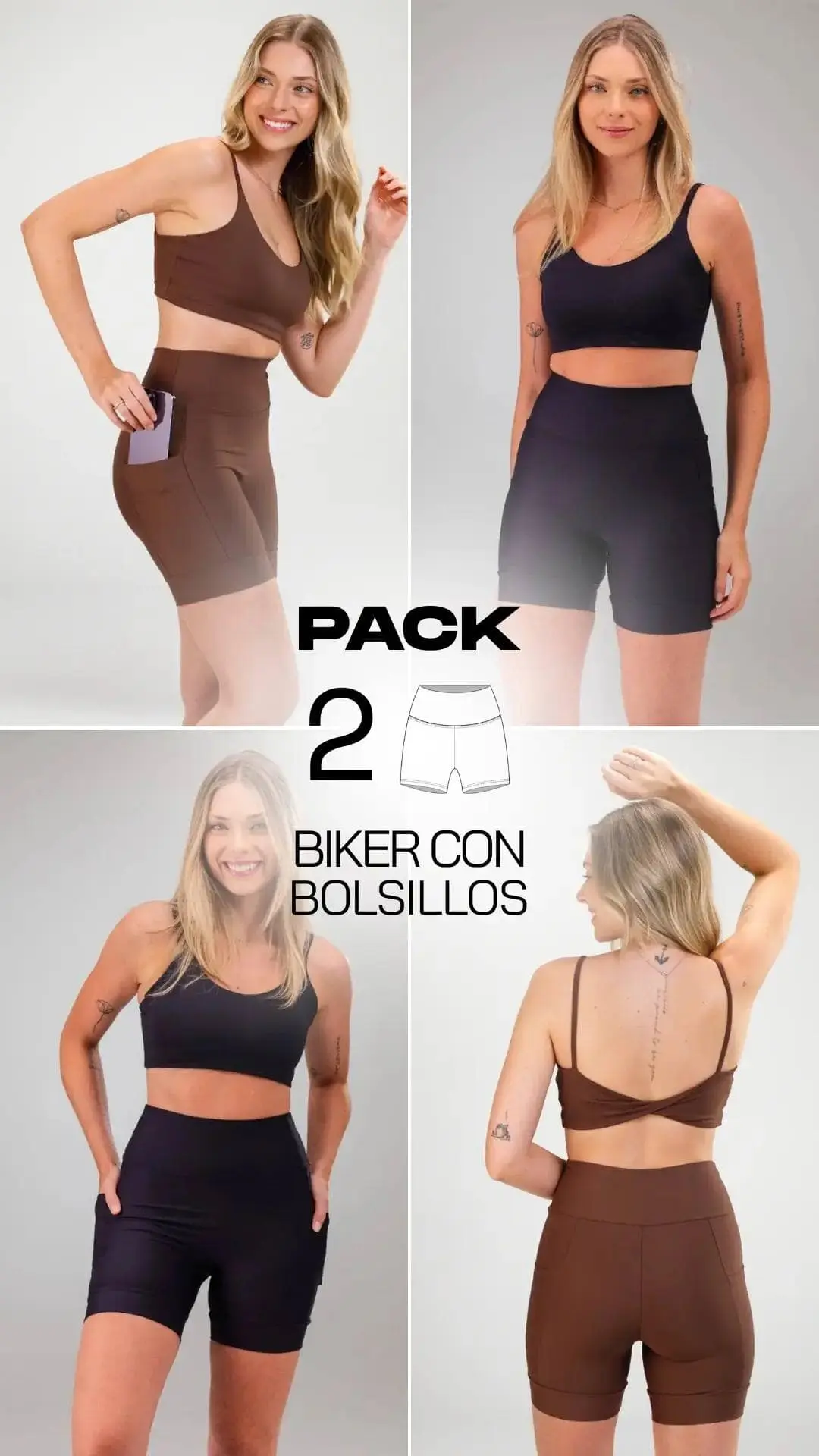 PACK 2 BIKER LIBERTY