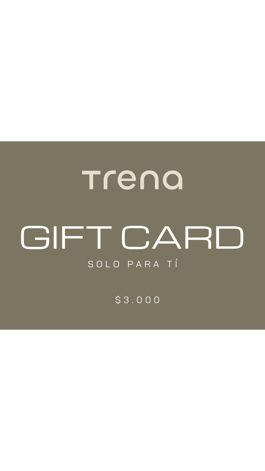 GIFT CARD TRENA: EL DETALLE PERFECTO