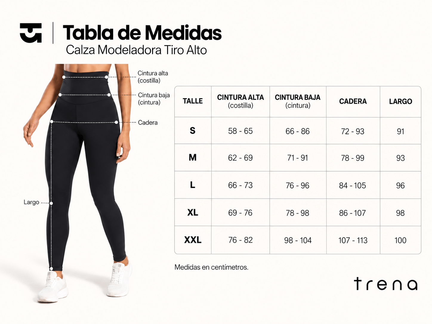 Guía de talles de