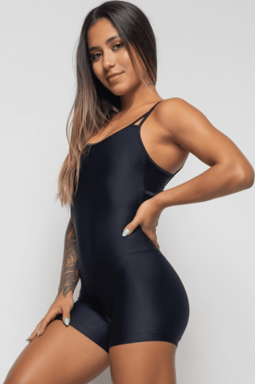 JUMPSUIT CORTO ESSENCE CON TIRAS