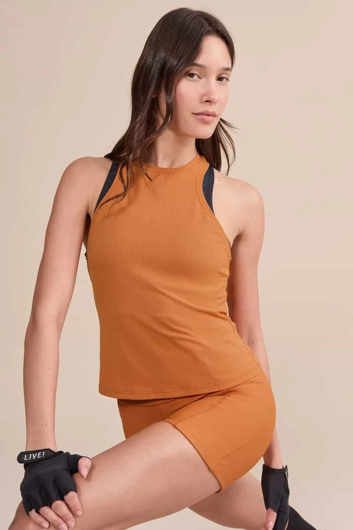 MUSCULOSA RIBBED KNIT RACERBACK