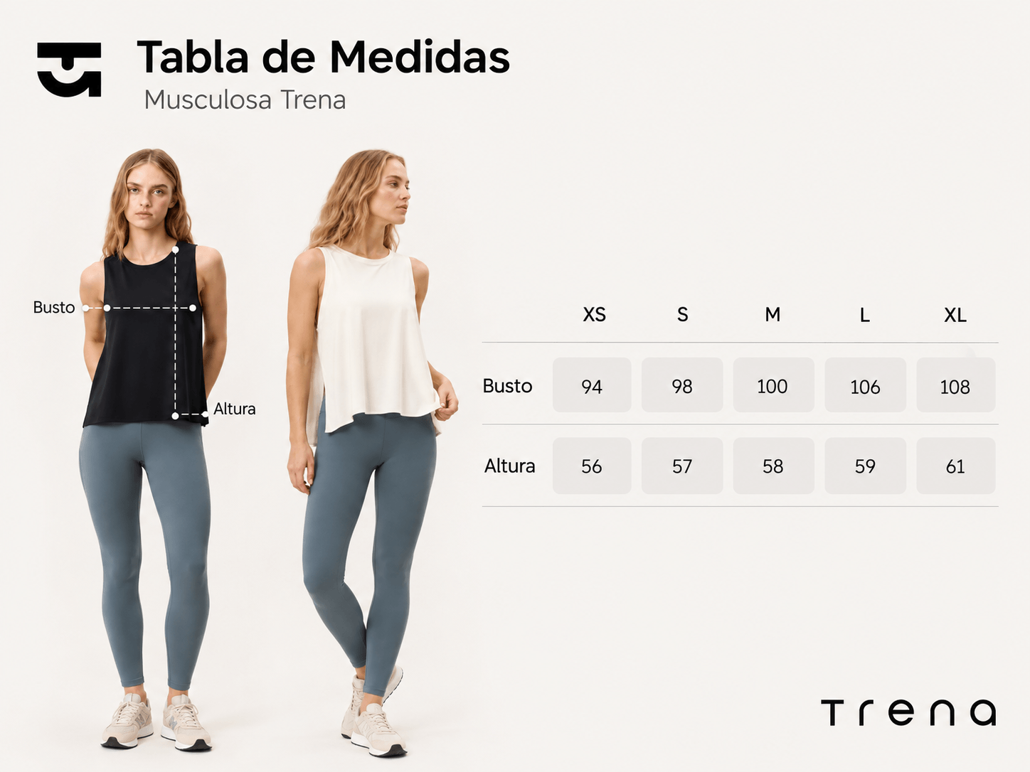 Guía de talles de
