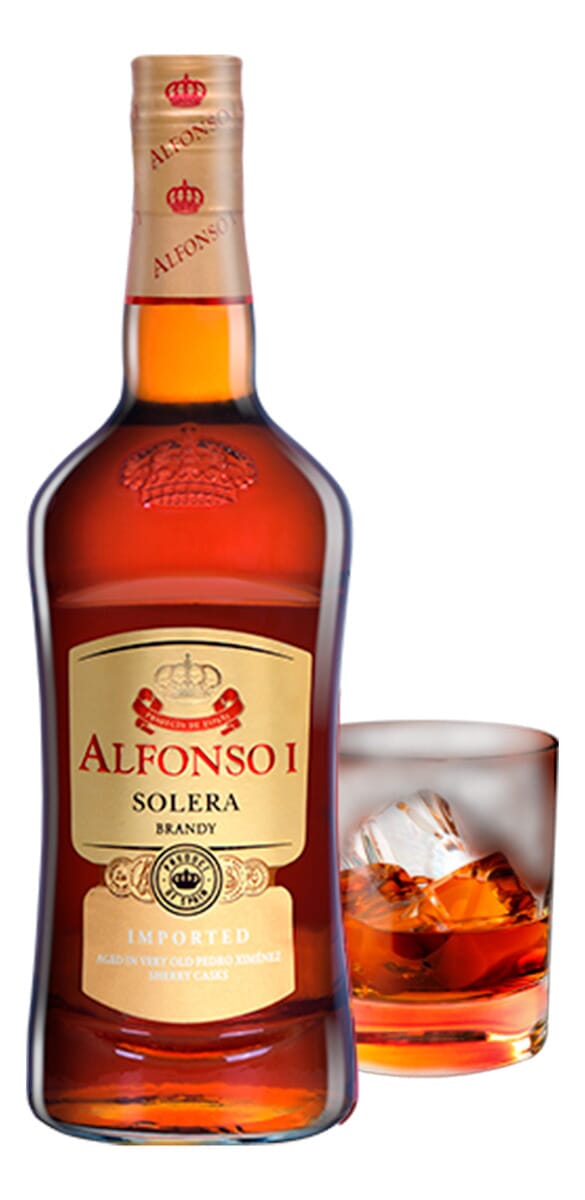 Alfonso I Solera Brandy 700 Ml Importado Francia T-rex
