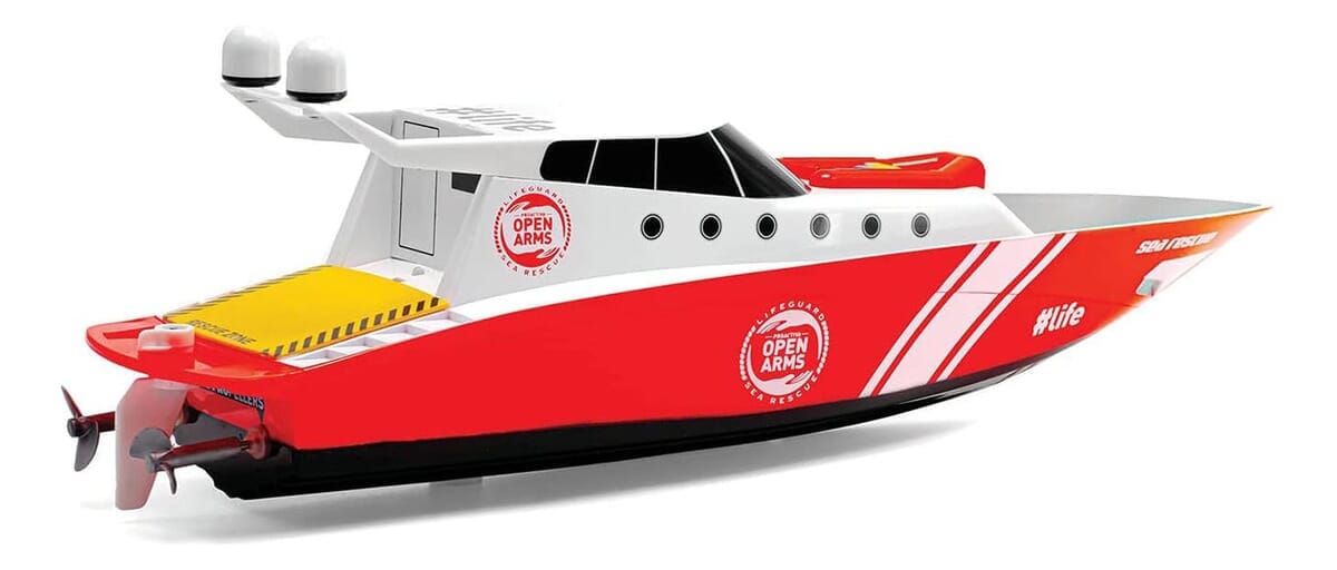 Barco Yate Lancha Guardavidas Control Remoto Acuatico Ninco