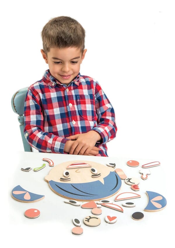Juguete Puzzle ¿que Pasa? Tender Leaf Madera Infantil