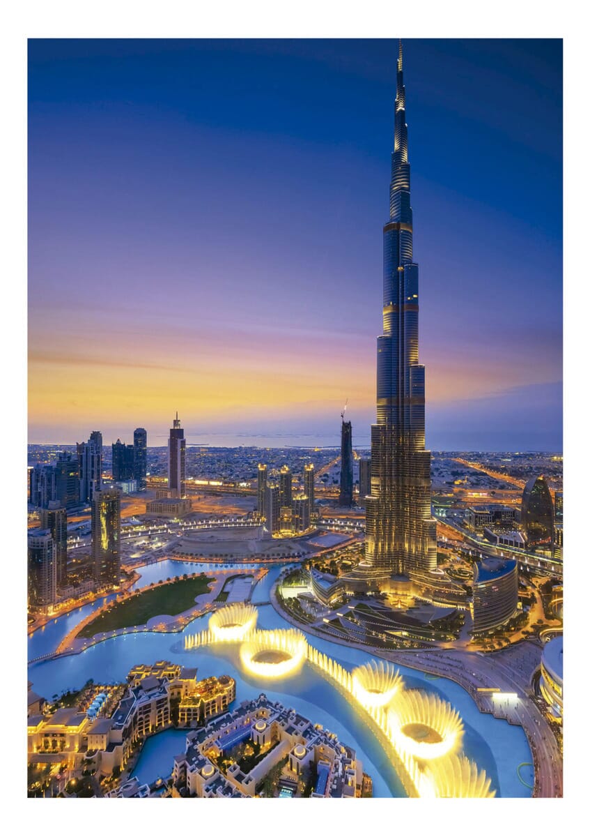 Puzzle Burj Khalifa Emiratos Arabes Unidos 1000pcs Educa Tx