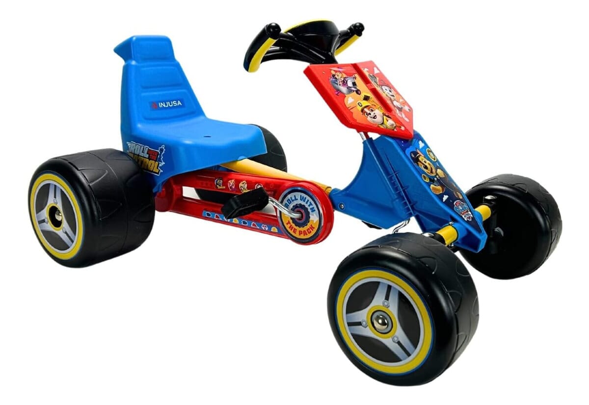 Kart Karting Pow Patrol Pedal Disney Injusa 100% Español Tx