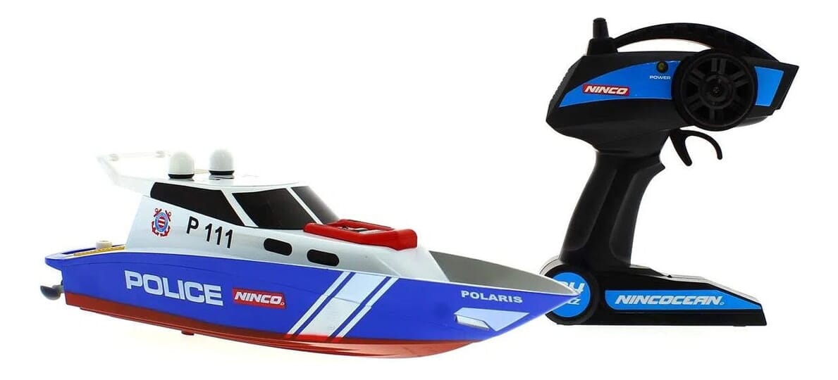 Barco Lancha Control Policial Marina Ninco Rescate Trex