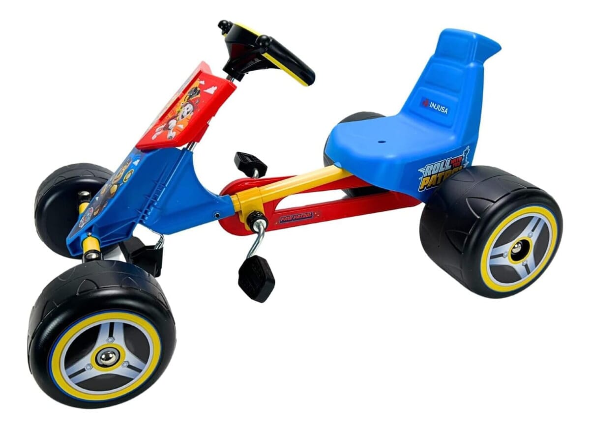 Kart Karting Pow Patrol Pedal Disney Injusa 100% Español Tx