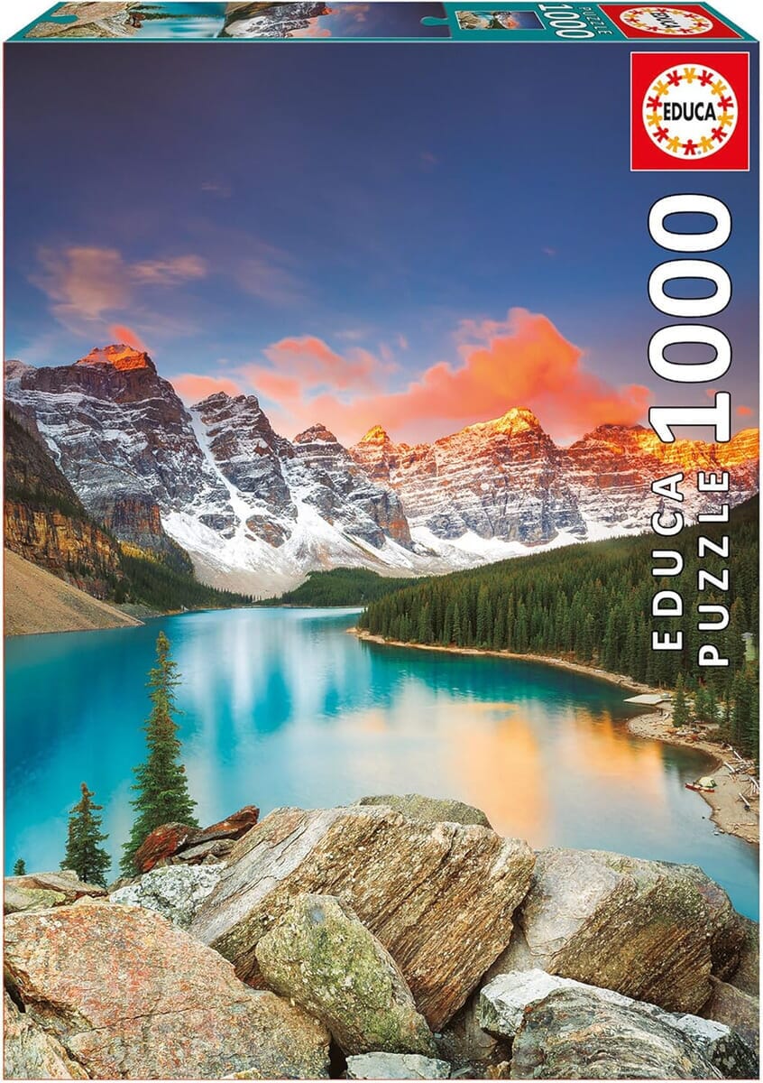 Puzzle Educa 1000pcs Moraine Lake Banff National Park Canada
