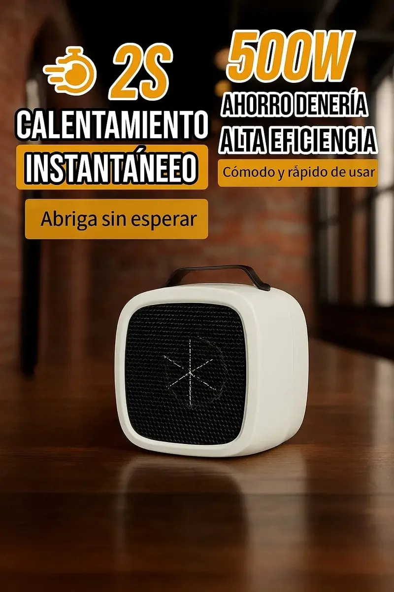 Mini Calentador Calefactor Portatil P/ Mesa Escritorio Trex