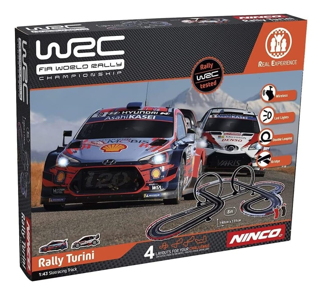 Ninco Rally Circuito Corsica Hyundai I20 Ford Fiesta Trex
