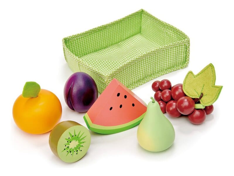 Tender Leaf Toys Caja De Frutas Niños Madera Juguete Trex ®