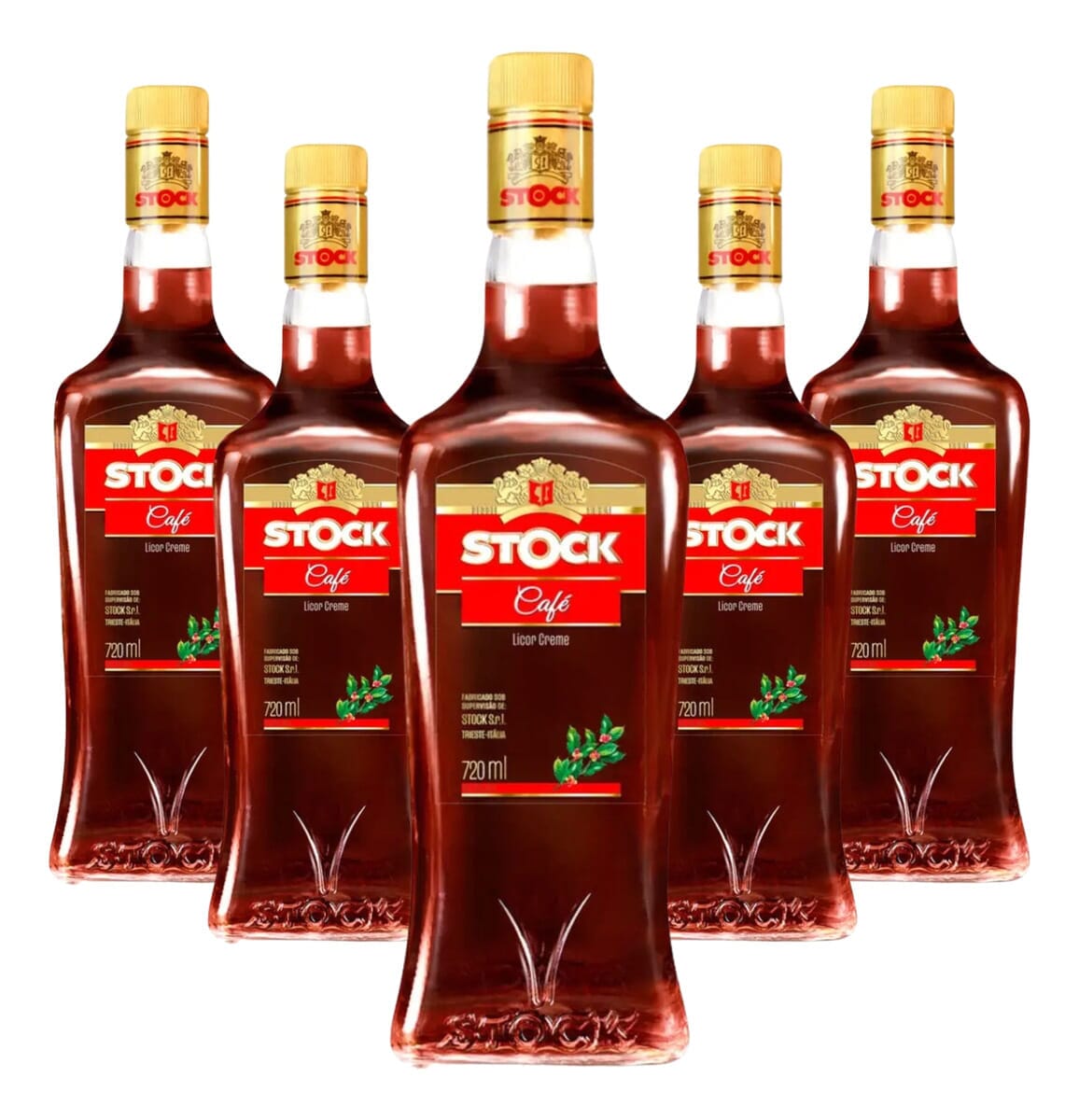 Licor De Café Stock 720 Ml Cócteles Pack X6 Botellas Trex