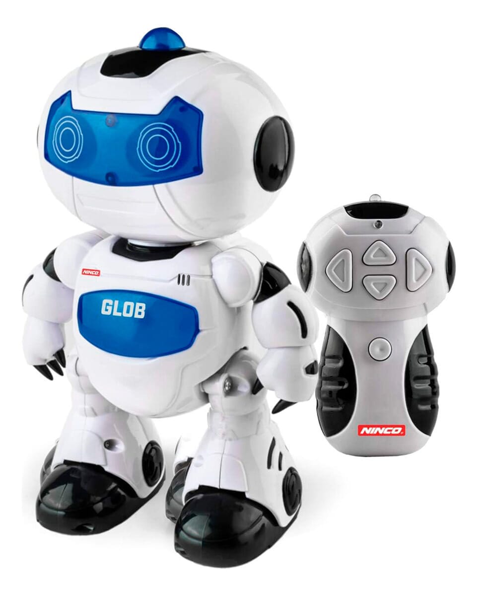 Glob Robot Rc Movimientos Realistas Infancia Niñez Niño Tx
