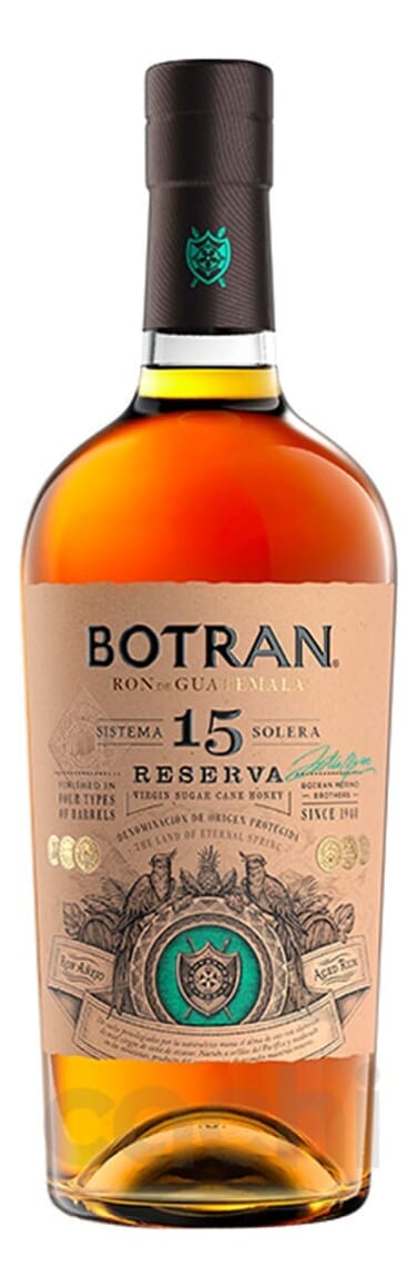 Botran Ron Añejo 15 Años Sistema Solera 750 Ml Original Trex