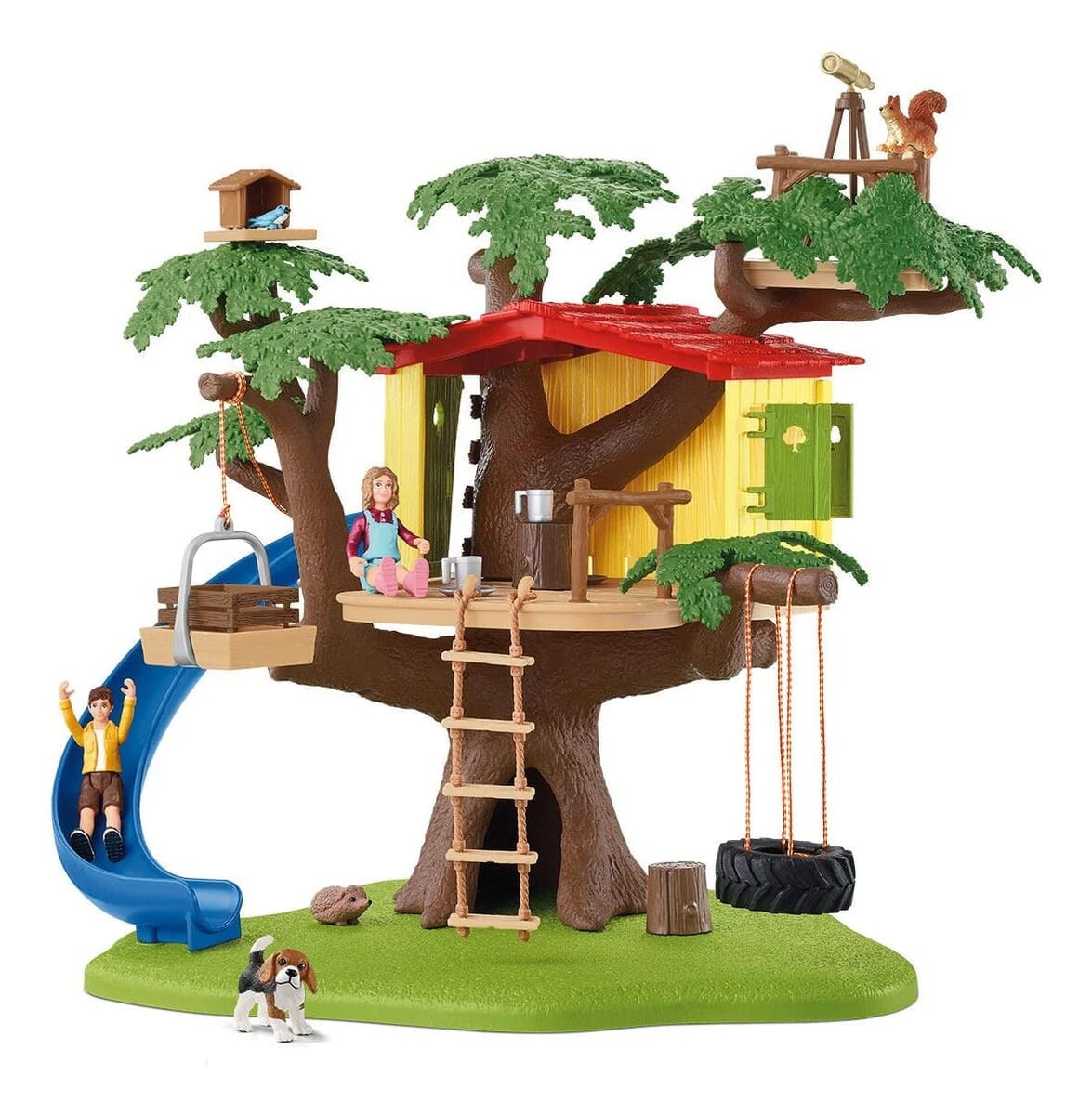 Casa Arbol Aventuras Schleich Juguete Niño Diversion Trex