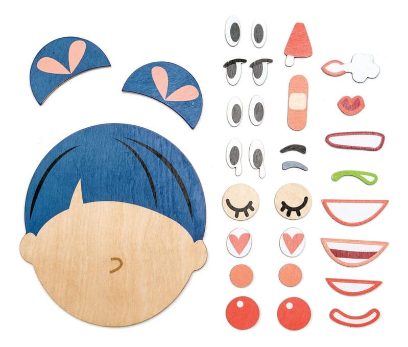 Juguete Puzzle ¿que Pasa? Tender Leaf Madera Infantil