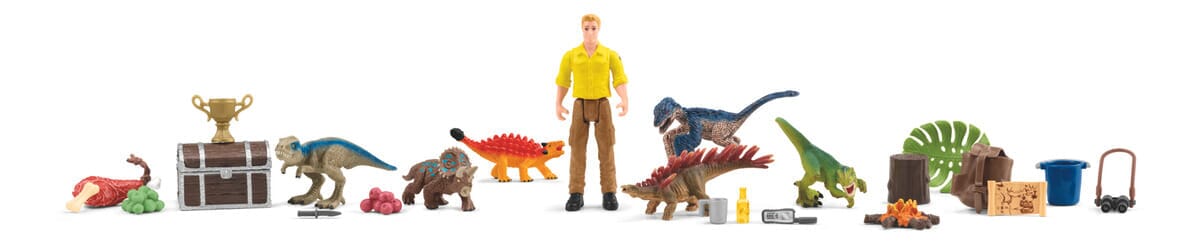 Set Figuras Calendario Adviento Dinosaurios S1 Schleich Trex