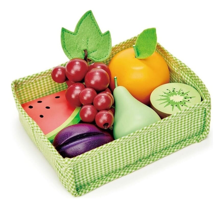 Tender Leaf Toys Caja De Frutas Niños Madera Juguete Trex ®