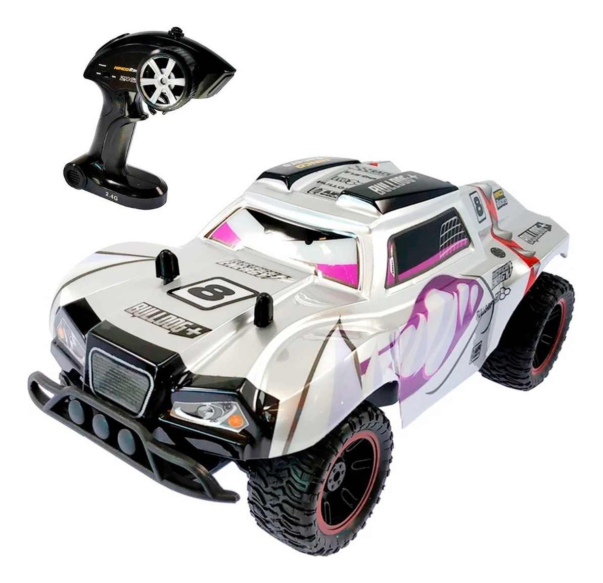 Auto Control Remoto Ninco Racers Bulldog Monster Trunk Trex