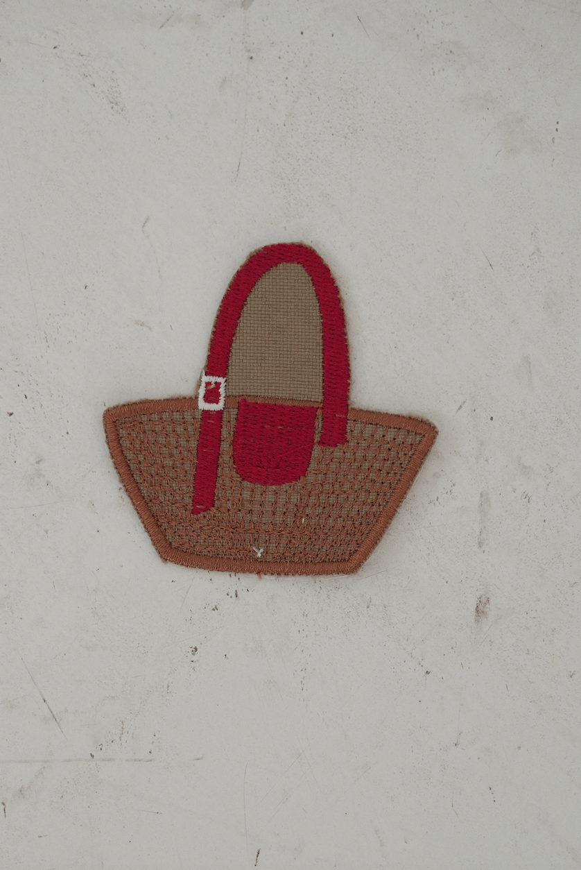 PARCHE BASKET BAG