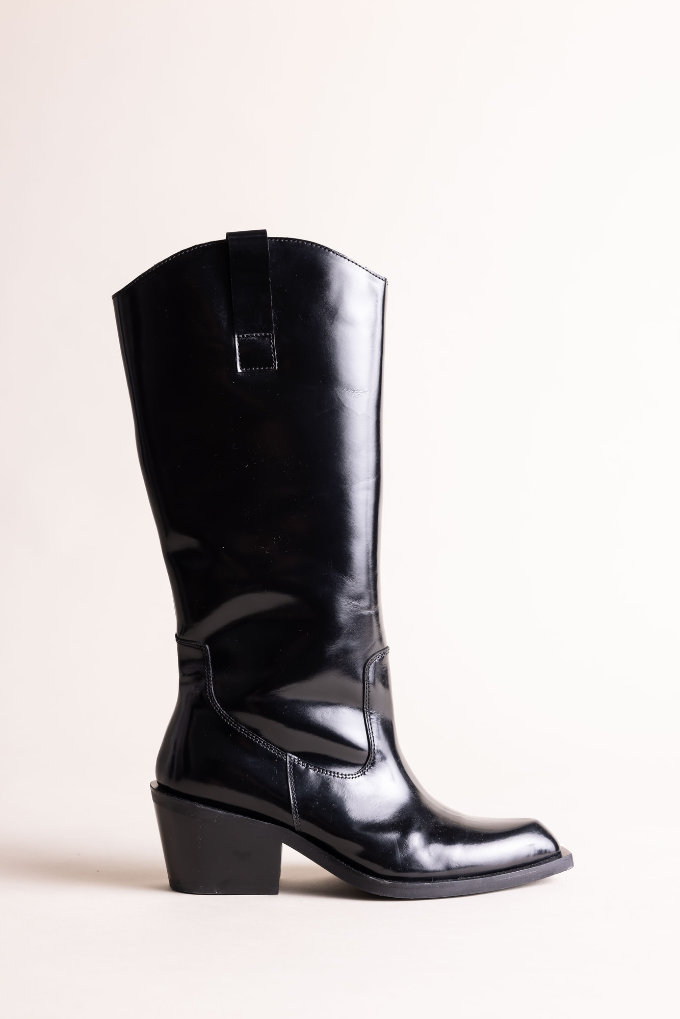 TEJANA GLAM BOOT NEGRA CHAROL