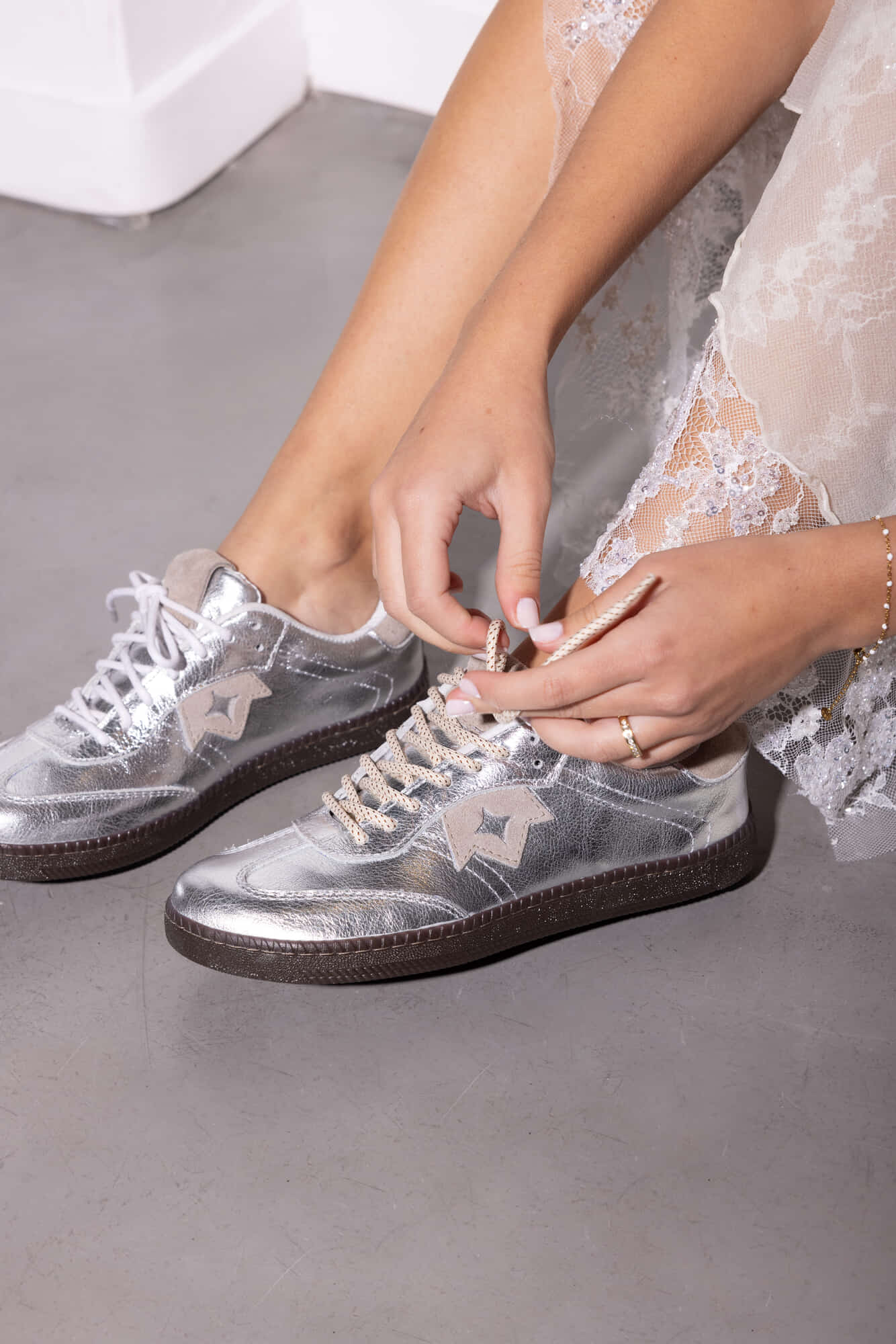 BRIDAL LOW CROWN SNEAKER X MARTI 