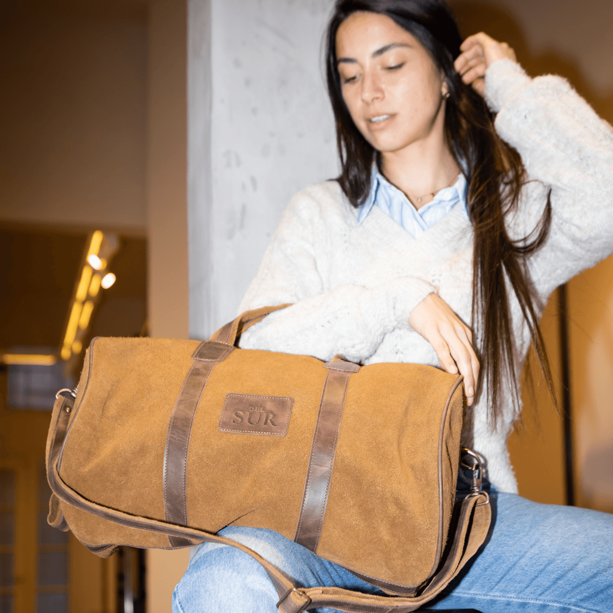 Bolso Gamuza (By Del Sur)