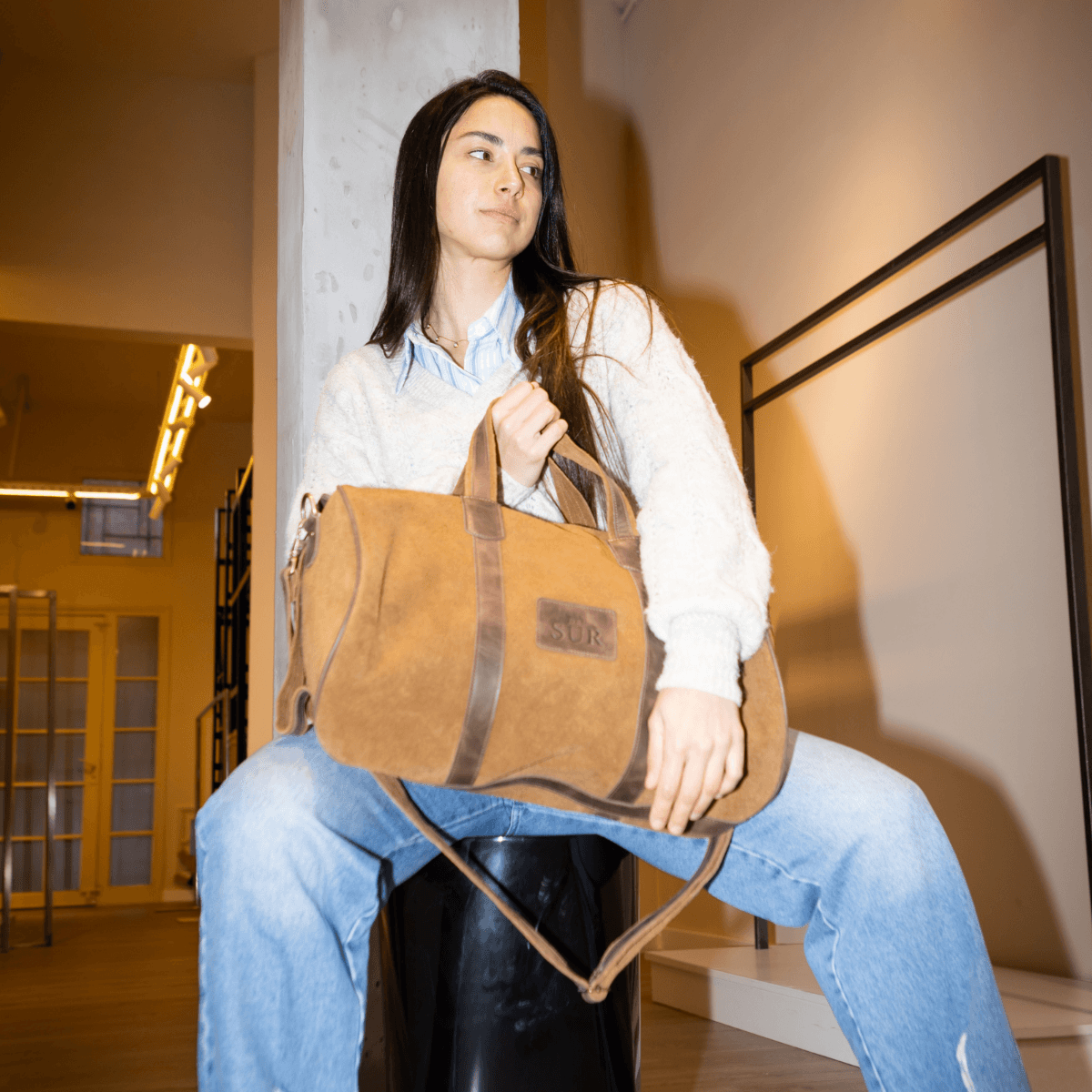 Bolso Gamuza (By Del Sur)
