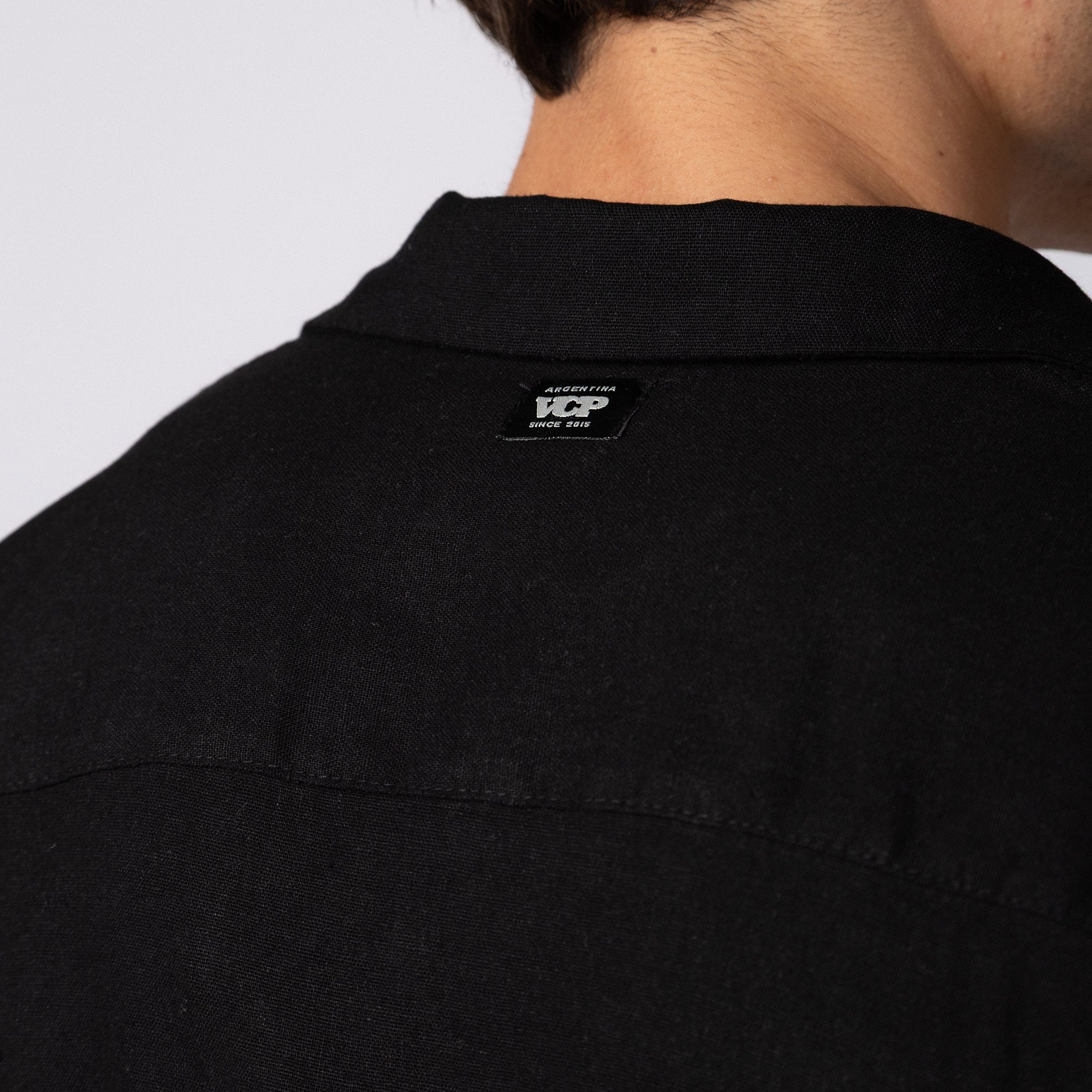 Camisa Manga Corta Lino Rukan - PRE VENTA