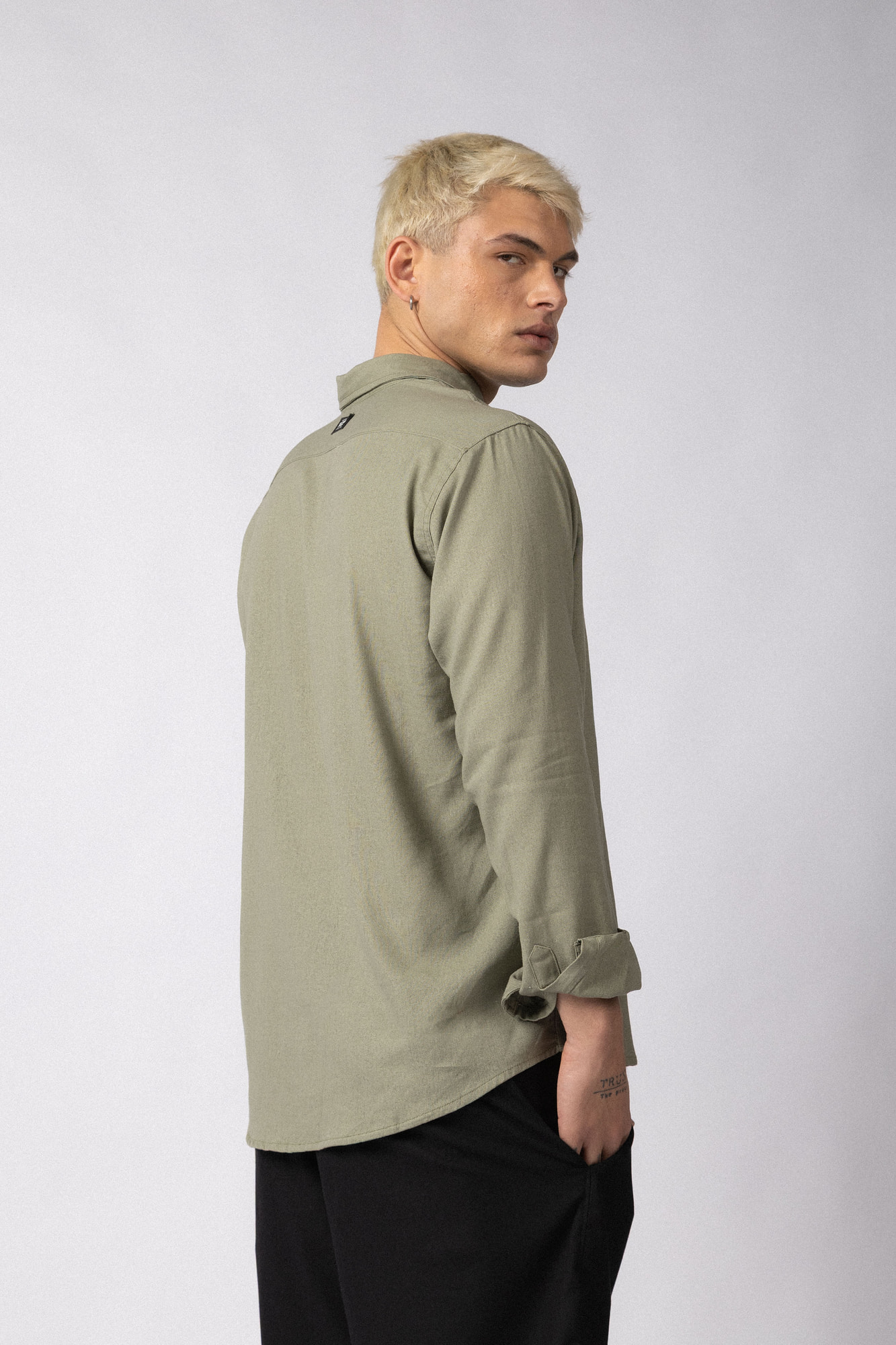 Camisa Manga Larga Lino Raze