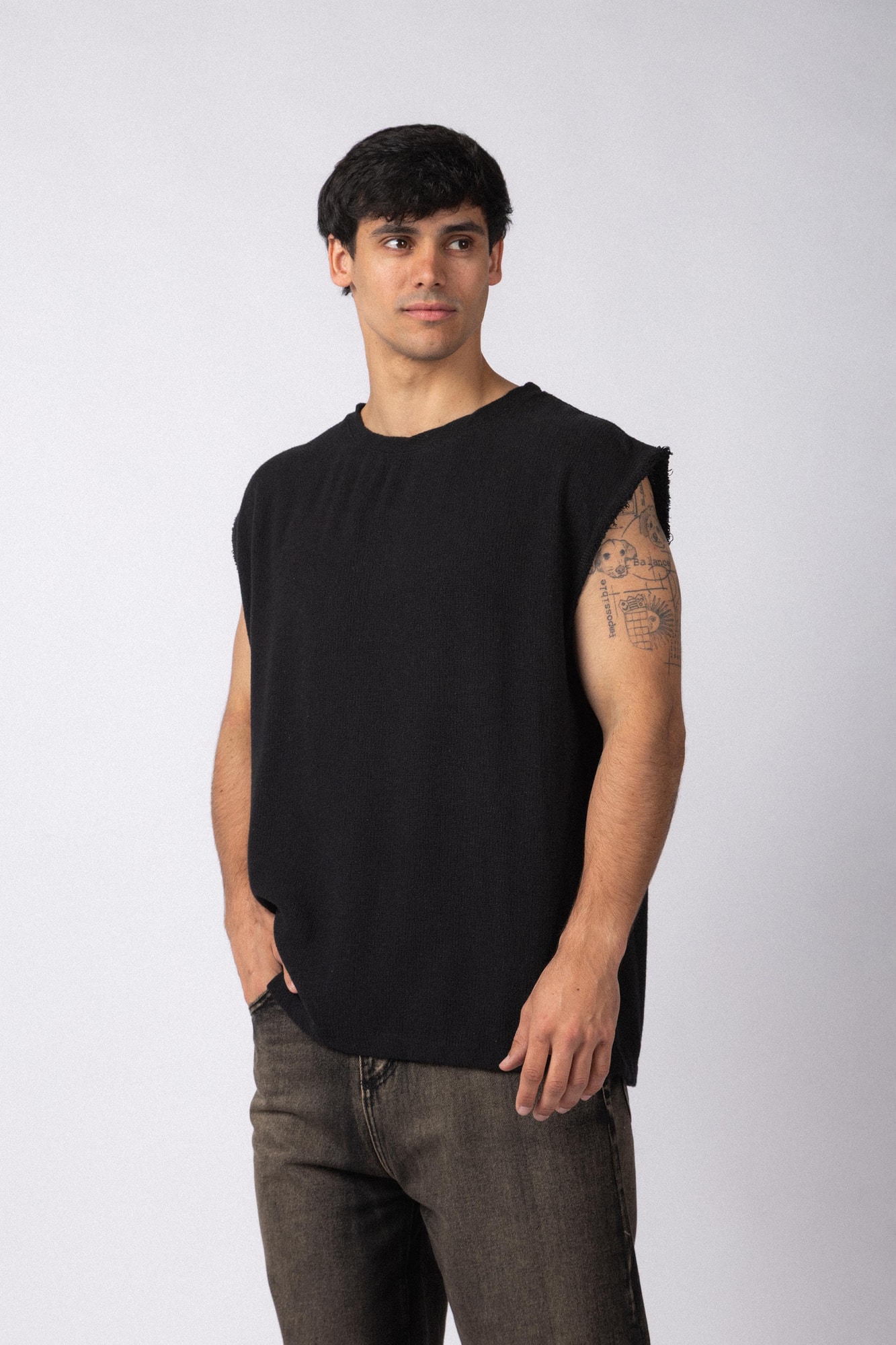 Musculosa Sudadera Tejida Dandy