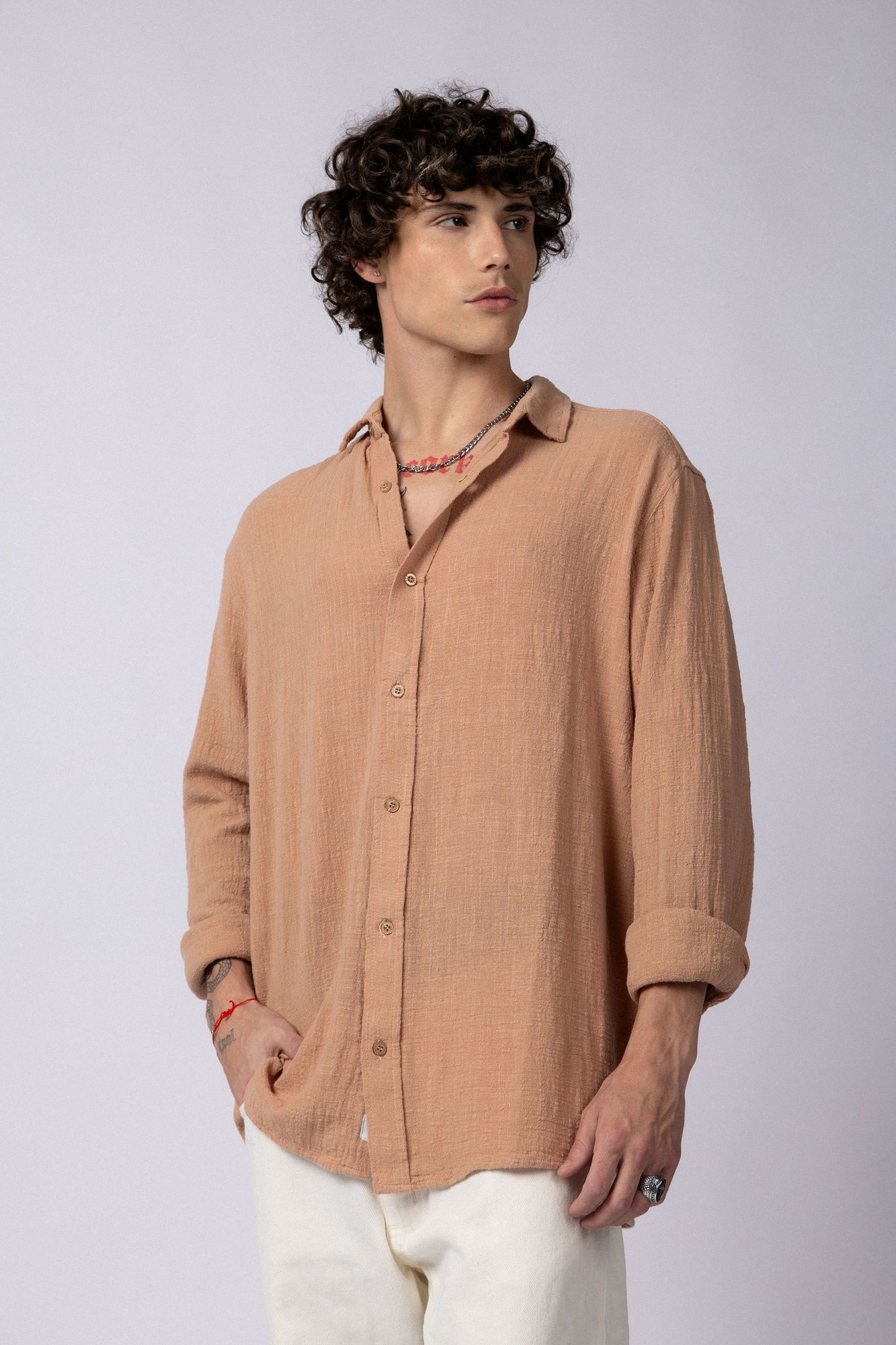 Camisa Manga Larga Lino Febo 